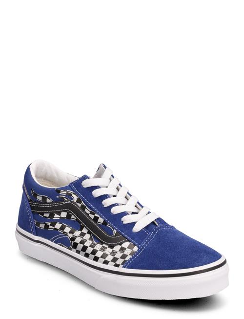 Se VANS Jn Old Skool VANS Blue ved Booztlet