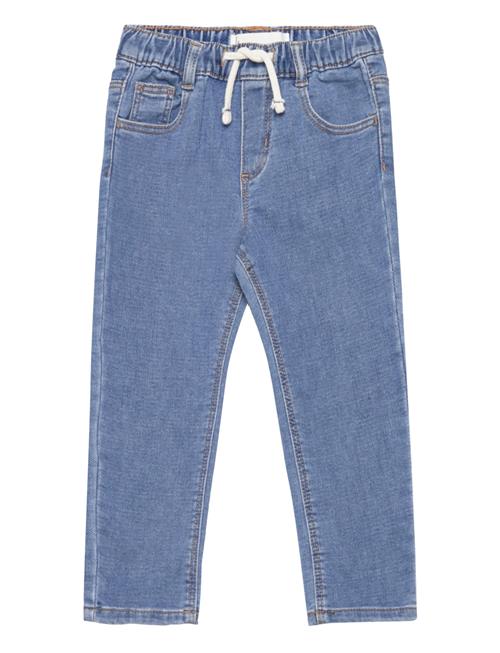 Mango Drawstring Waist Jeans Mango Blue