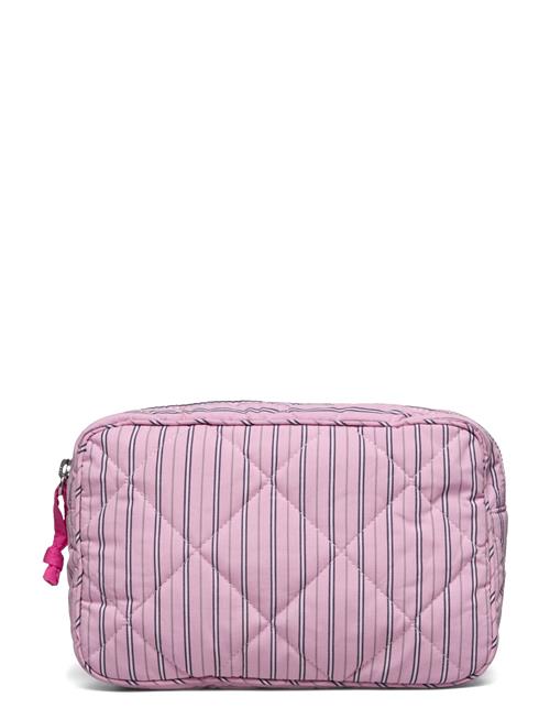 Se Becksöndergaard Stripel Malin Mini Bag Becksöndergaard Pink ved Booztlet