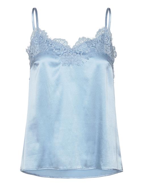 Rosemunde Silk Strap Top Rosemunde Blue