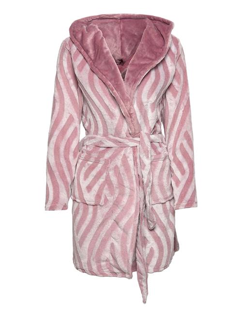 Decoy Decoy Short Robe W/Hood Decoy Pink