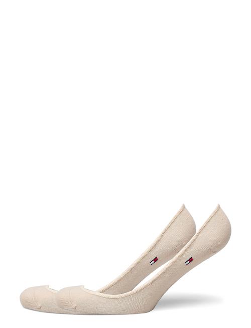 Tommy Hilfiger Th Women Footie Invisible 2P Tommy Hilfiger Beige