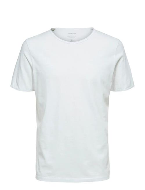 Slhmorgan Ss O-Neck Tee W Selected Homme White
