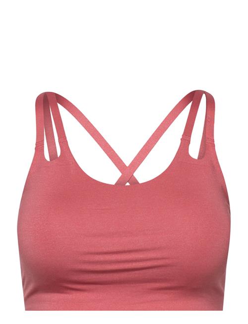 Se adidas Performance Yoga Luxe Studio Light-Support Fire Bra Adidas Performance Pink ved Booztlet