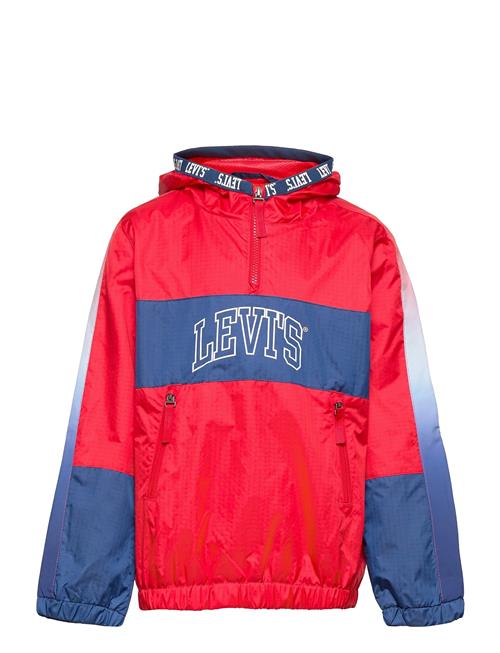 Se Levi's Lvb Half Zip Anorak Levi's Patterned ved Booztlet