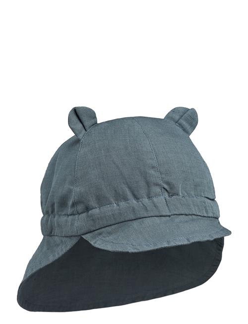 Se Liewood Gorm Linen Sun Hat Liewood Blue ved Booztlet