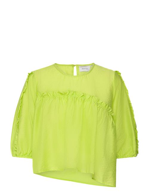 Gestuz Theagz Cropped Blouse Gestuz Green