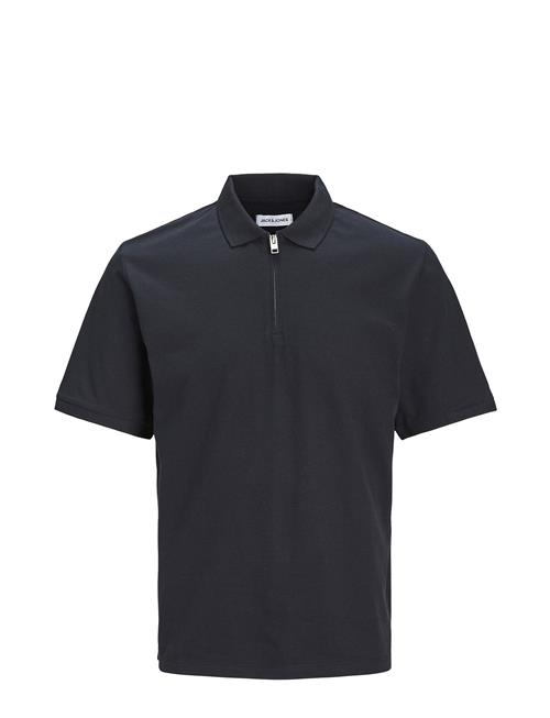 Jack & Jones Jjemac Zip Ss Polo Sn Jack & J S Navy