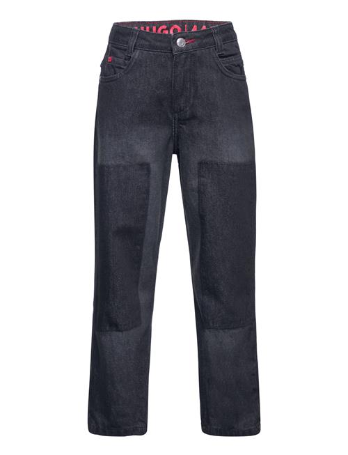 Se Hugo Kids Denim Trousers Hugo Kids Black ved Booztlet