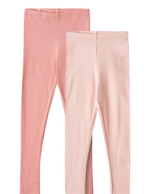 Wheat 2 Rib Leggings Maddy Wheat Pink