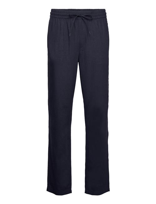 Se Les Deux Patrick Linen Pants Les Deux Navy ved Booztlet