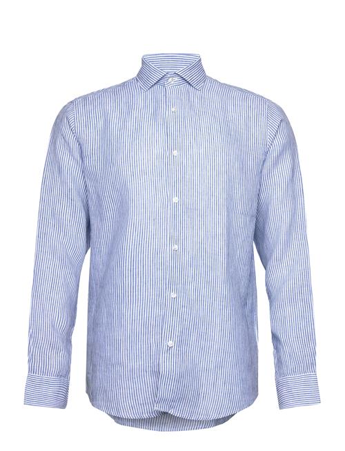 Bruun & Stengade Bs Malaga Casual Modern Fit Shirt Bruun & Stengade Blue