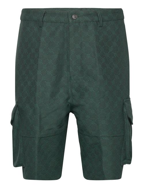 Daily Paper Benji Monogram Cargo Shorts Daily Paper Green