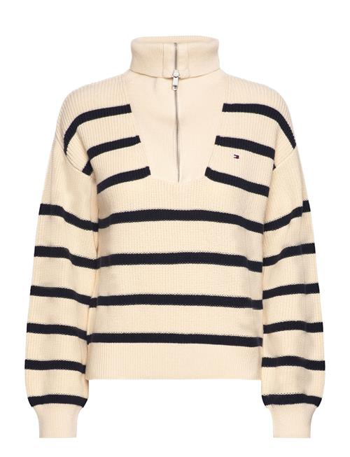 Tommy Hilfiger Co Cardi Stitch 1/2 Zip Swt Tommy Hilfiger Navy