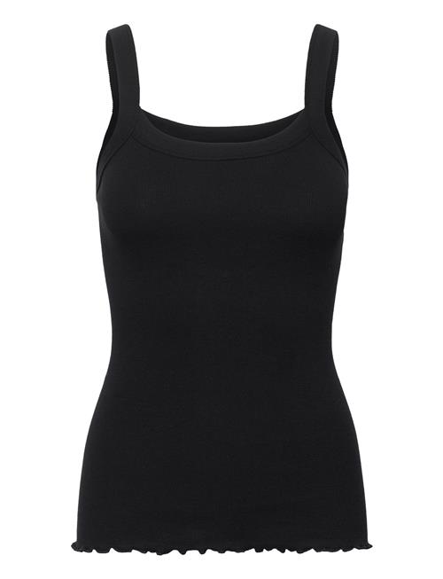 Rosemunde Organic Cotton Strap Top Rosemunde Black