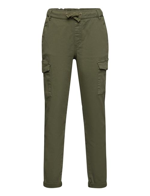 Se Minymo Pants Twill Minymo Khaki ved Booztlet