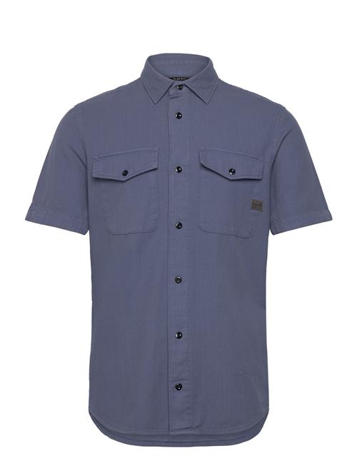 G-Star RAW Marine Slim Shirt S\S G-Star RAW Blue