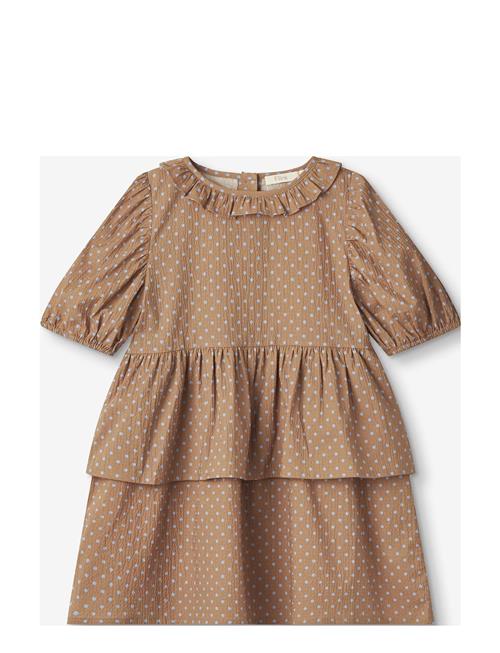 Fliink Toto Ss Dress Fliink Brown