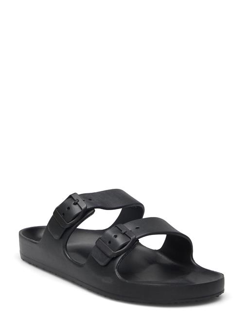 Flip Flops Buckles Mango Black