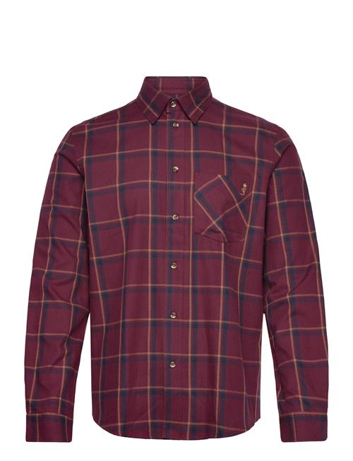 Atlas Reg Fl Mcs M Shirt MCS Burgundy