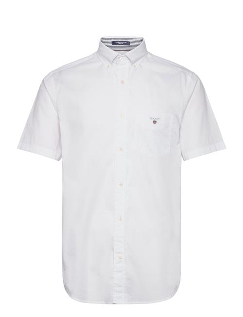 Reg Poplin O.shield Ss Shirt GANT White