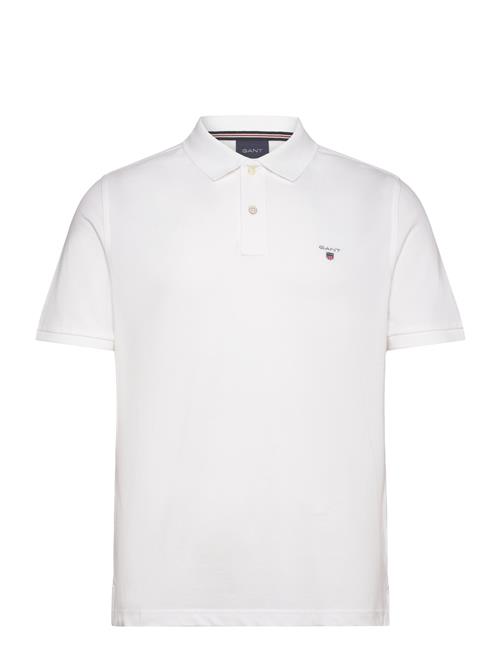 Emb Original Shield Polo GANT White