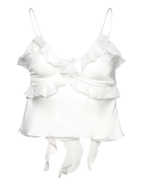 Bardot Marsella Ruffle Cami Bardot White