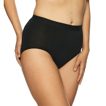 Lady Avenue Trusser Bamboo Midi Brief Sort Bambus Medium Dame