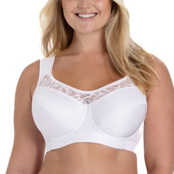 Miss Mary of Sweden Miss Mary Cotton Simplex Underwire Bra Bh Hvid E 85 Dame