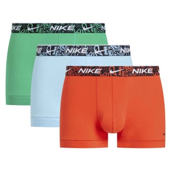 Nike 9P Everyday Essentials Cotton Stretch Trunk D1 Orange bomuld Small Herre