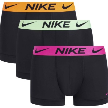 Nike 6P Everyday Essentials Micro Trunks D1 Sort/Rosa polyester Small Herre