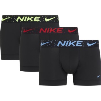 Nike 9P Everyday Essentials Micro Trunks D1 Sort/Blå polyester Medium Herre