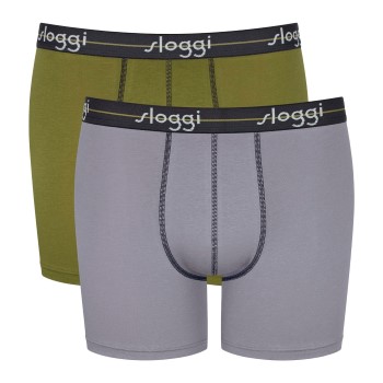 Sloggi 2P Men Start Short C2P Grøn bomuld XX-Large Herre