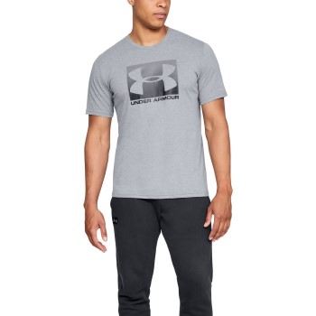 Se Under Armour 2P Boxed Sportstyle Short Sleeve T-shirt Grå Medium Herre ved Timarco