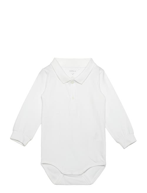 Nbmholger Ls Polo Body Noos Name It White