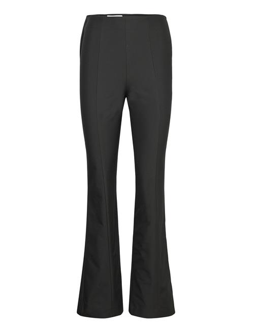 Se Selected Femme Slfeliana Mw Slim Flared Pant Noos Selected Femme Black ved Booztlet