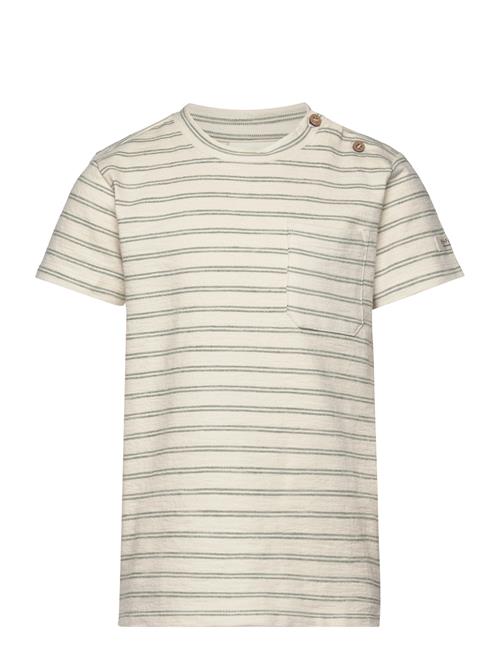 En Fant T-Shirt Ss Stripes En Fant Beige