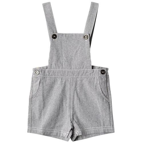 Wheat Erik Stribede Smaekshorts Denim Blå | Blå | 68 cm