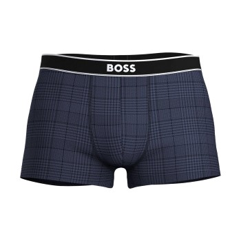 BOSS 24 Print Trunk Mørkblå bomuld Small Herre