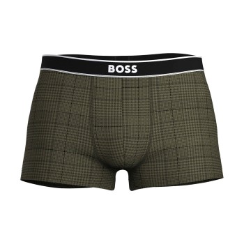 BOSS 24 Print Trunk Militærgrøn  bomuld Large Herre