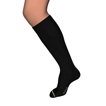 BOSS Strømper 2P Perform Travel Knee High Socks Sort Str 45/46 Herre