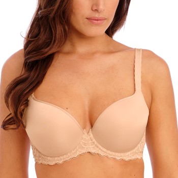 Se Wacoal Bh Raffine Contour Bra Beige C 70 Dame ved Timarco