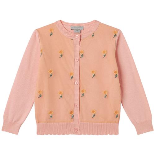 Stella McCartney Kids Broderet Cardigan Lakserosa | Lyserød | 6 years