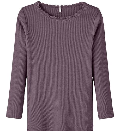Name It Bluse - Noos - Rib - NmfKab - Arctic Dusk