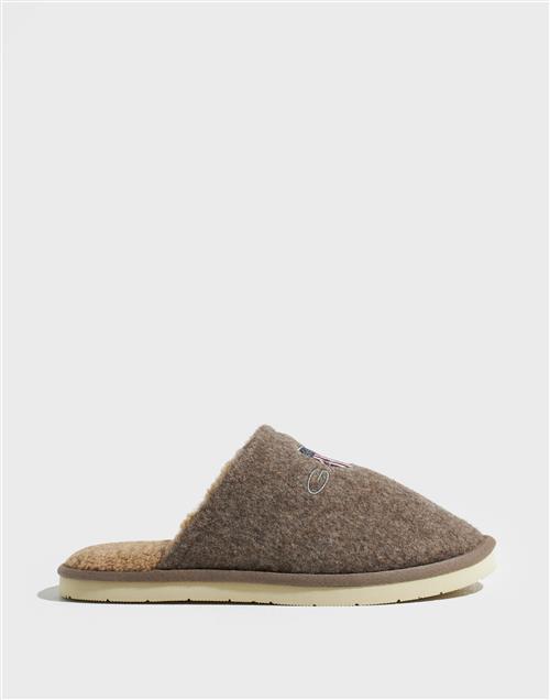 Gant Tamaware Homeslipper Varmforede tøfler Desert Brown