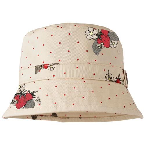 Se Fliink Kota Prikket Solhat Sandshell/High Risk Red Strawberry | Beige | 2-5 years ved Babyshop