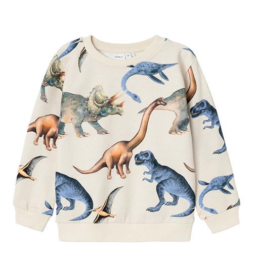 Se Name It Sweatshirt - NmmKasmir - Peyote Melange ved KidsWorld