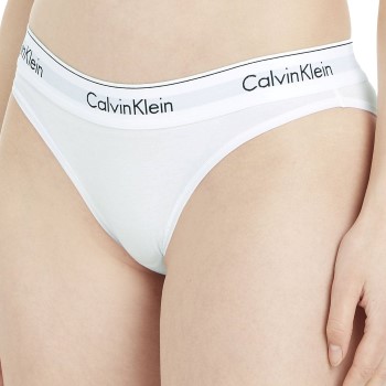 Calvin Klein Trusser 3P Modern Cotton Bikini TO1 Hvid Large Dame