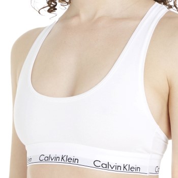 Se Calvin Klein Bh 2P Modern Cotton Bralette D1 Hvid Small Dame ved Timarco