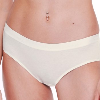 Sloggi Trusser 2P GO Casual Hipster Briefs Benhvid bomuld Small Dame